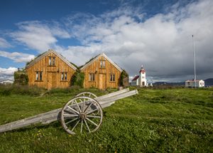 Fjalladýrð in Möðrudalur in Nordisland am Rande des Hochlandes
