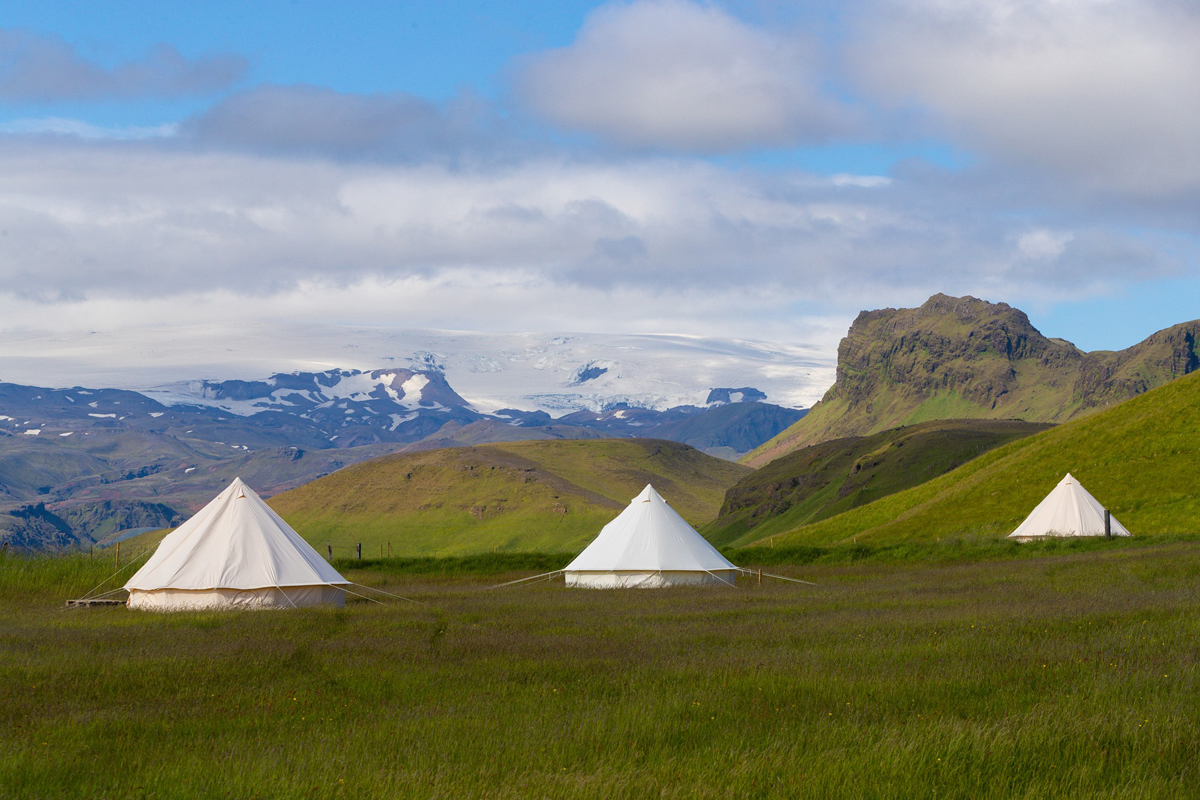 Glamping Südisland Farmhouse Logde bei Vík