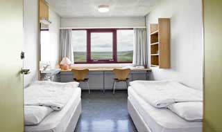 Zimmerbeispiel des Edda-Hotels Storutjarnir in Akureyri