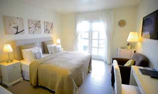 Zimmerbeispiel des Luxusresorts Grimsborgir bei Selfoss