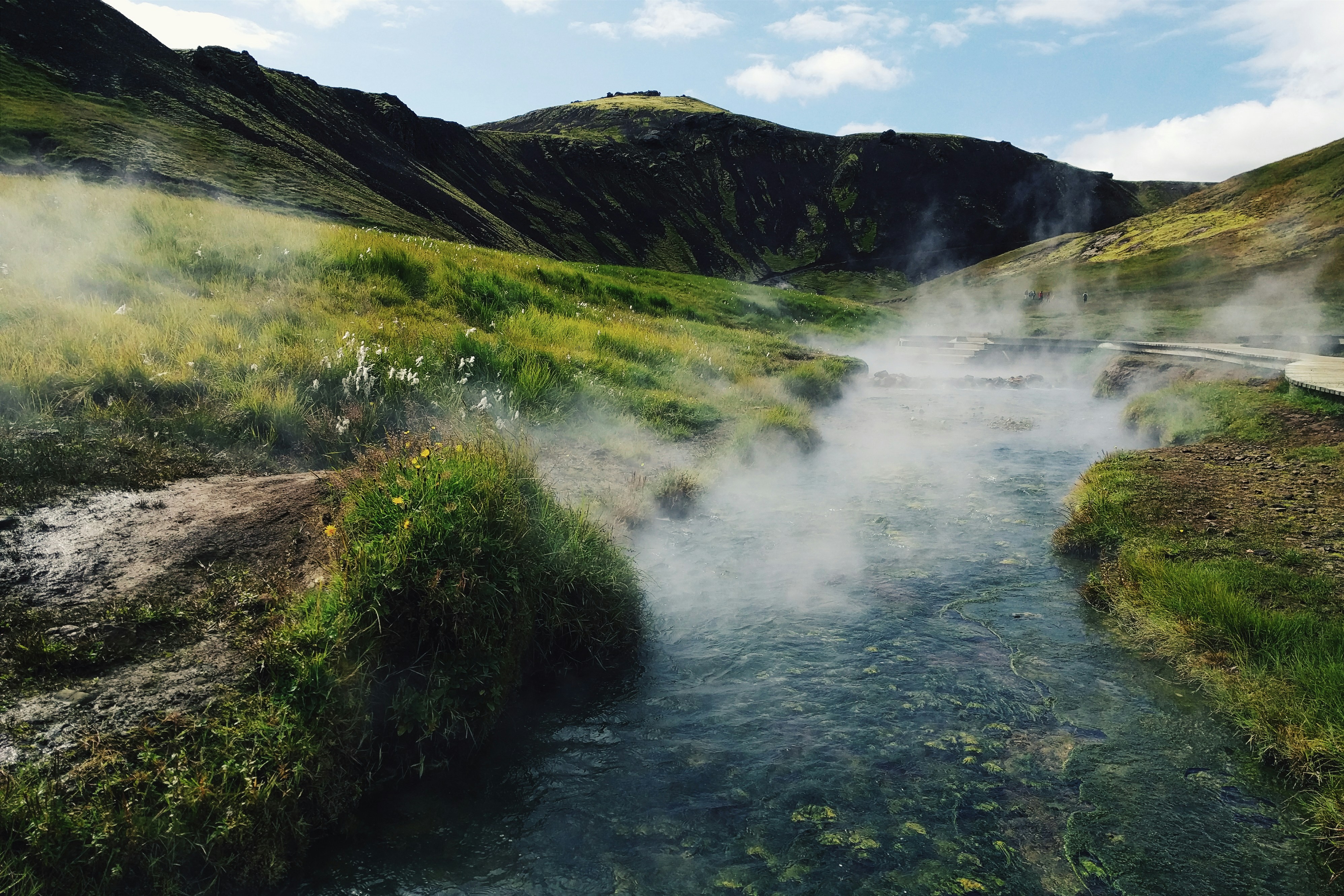 Reykjadalur in Island