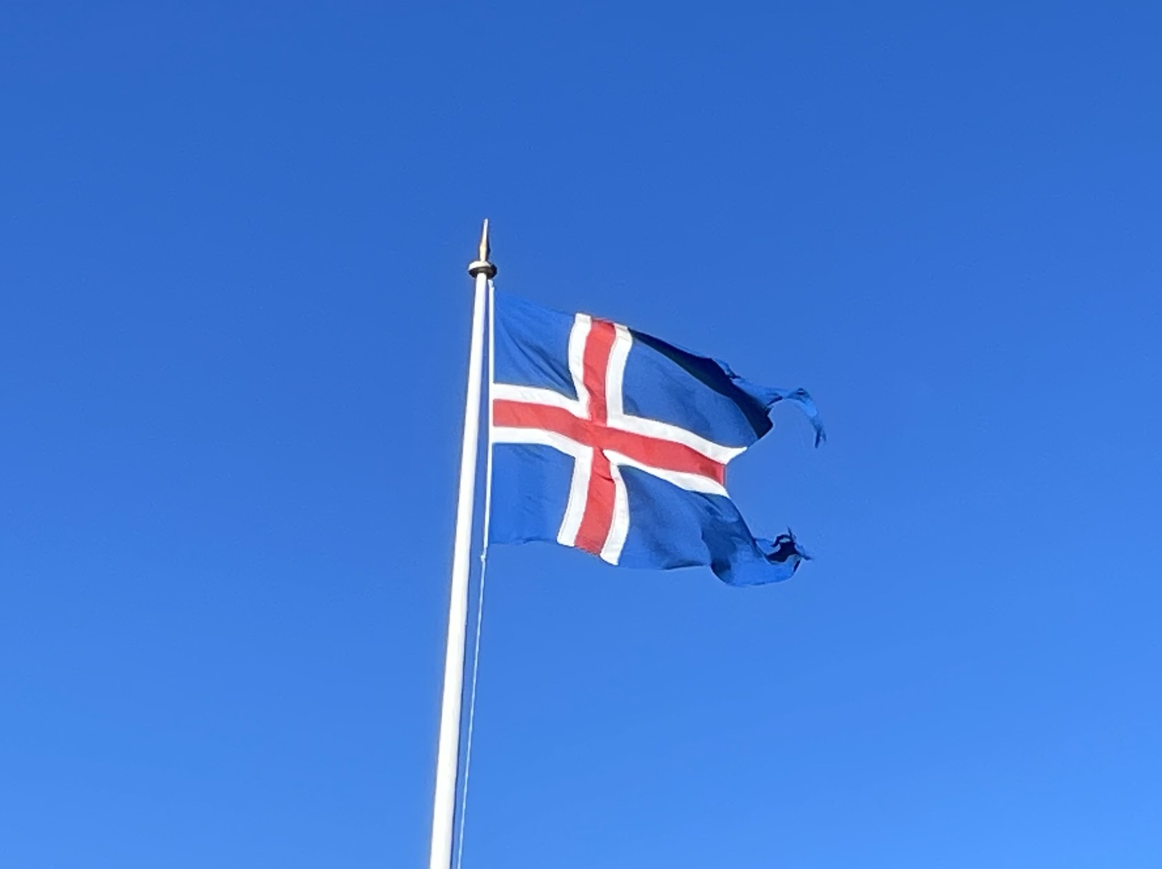 Isl&auml;ndische Flagge