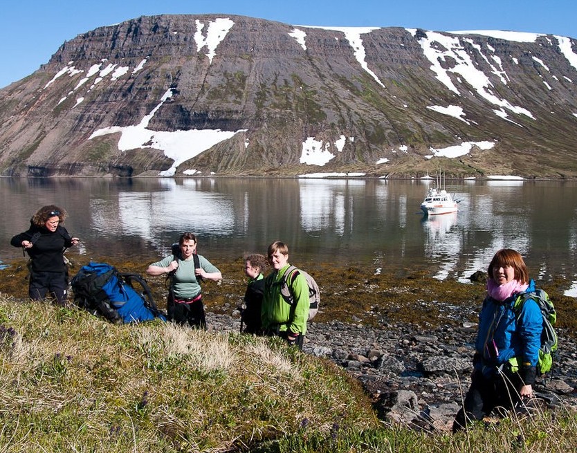 Wanderung im Naturreservat Hornstrandir