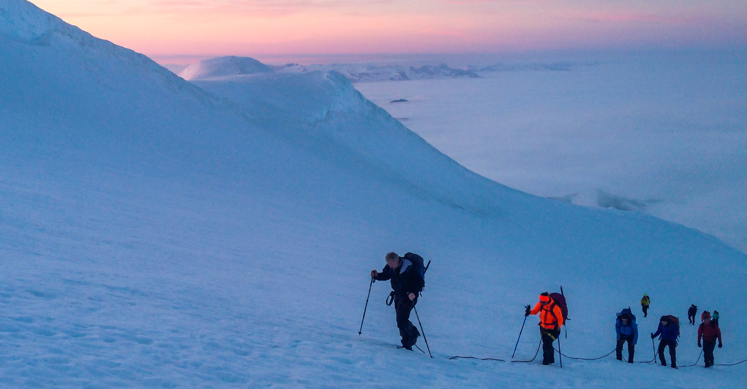 Wanderung auf den Gletscher Snæfellsjökull 