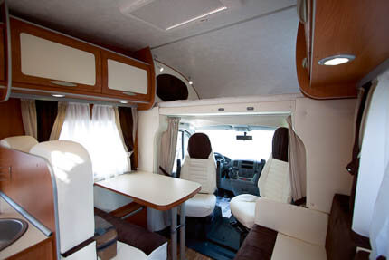 Wohnmobil X30 Sitzecke
