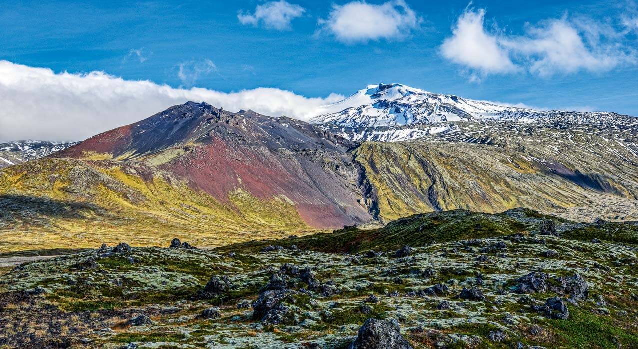 Snaefellsjökull im Westen Islands